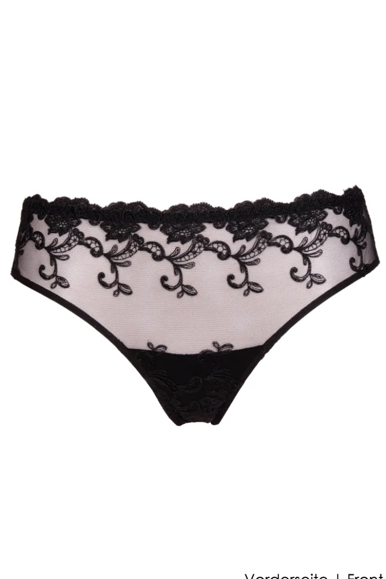 Ambra Lingerie - Platinum Brasilian Slip - Schwarz