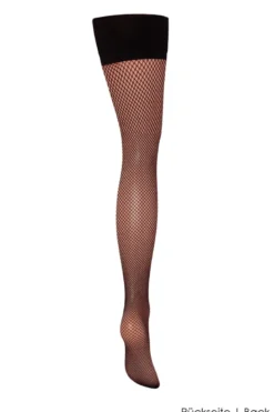 Bluebella - Fishnet Strapsstrümpfe - Schwarz