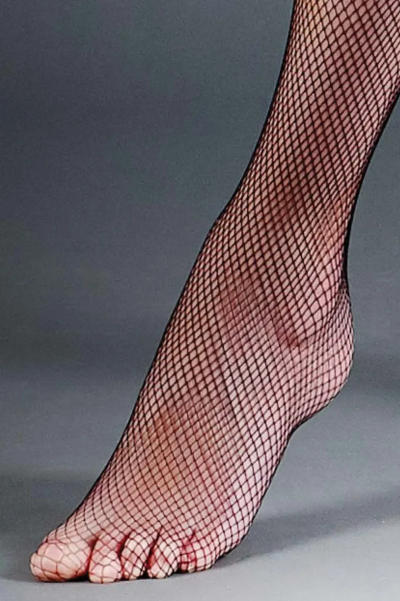 Bluebella - Halterlose Fishnet Strümpfe - Schwarz