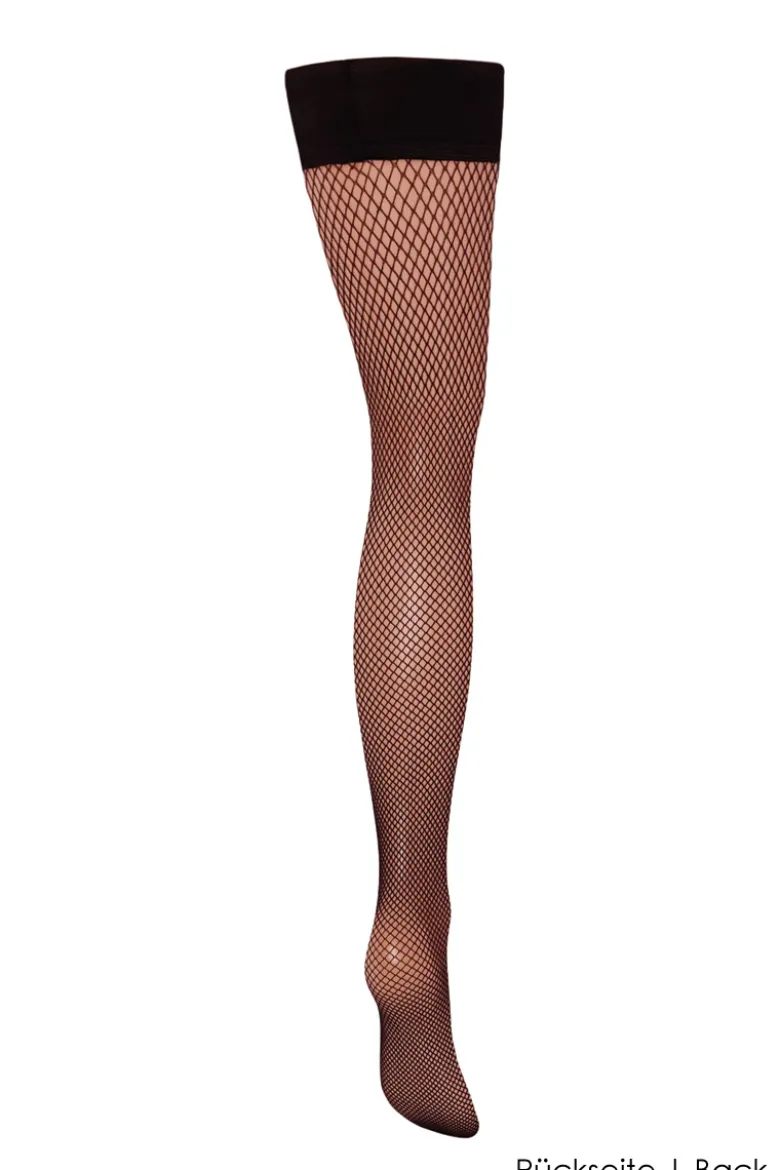 Bluebella - Halterlose Fishnet Strümpfe - Schwarz