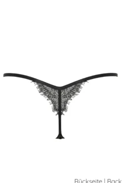 Bluebella - Peony Negligé und String Set - Schwarz