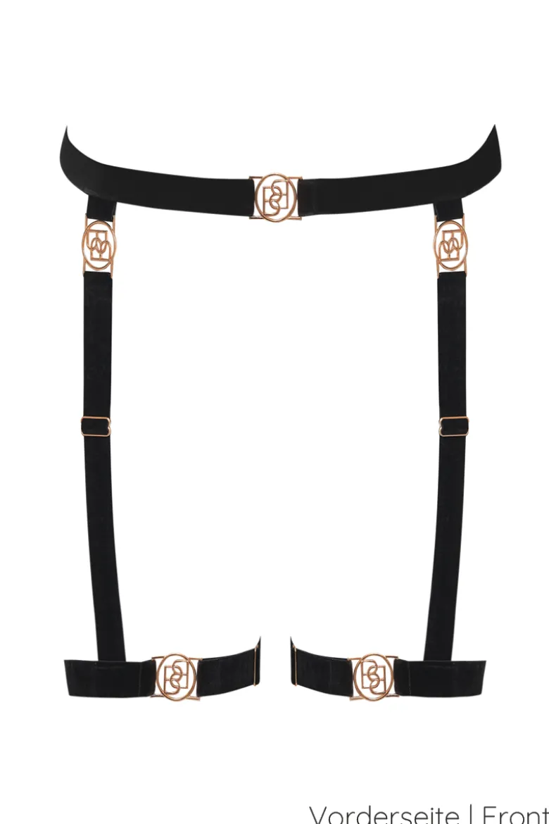 Bluebella - Thalia Thigh Harness - Schwarz