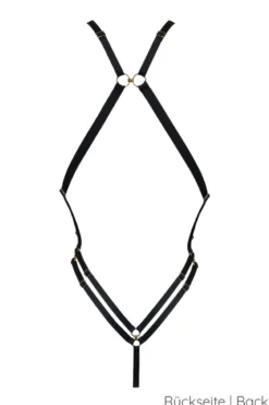 Bordelle Lingerie - Circe Body Harness - Schwarz