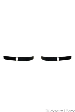 Bordelle Lingerie - Circe Strap Garters Set - Schwarz