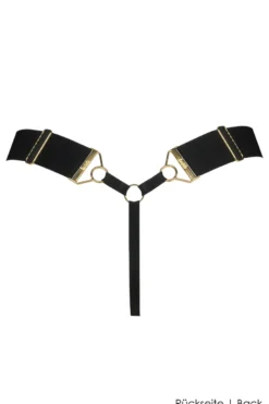 Bordelle Lingerie - Rey Thong - Schwarz