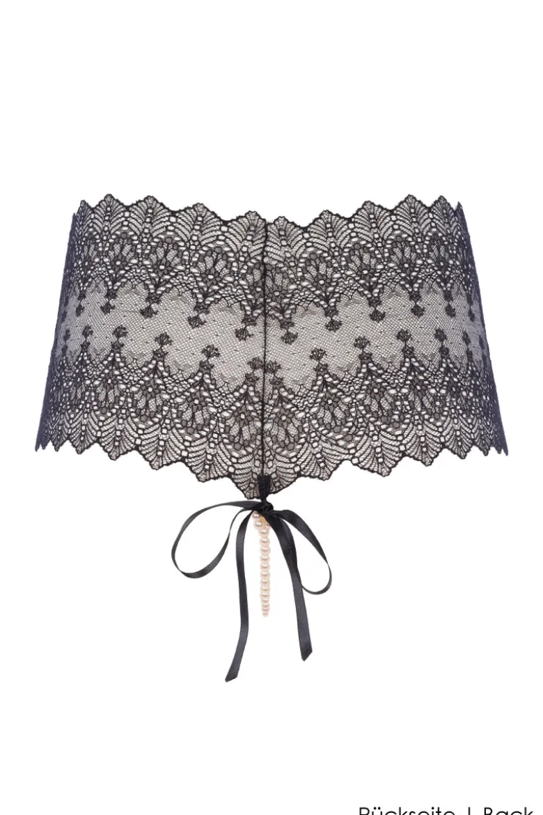 Bracli - Geneva Panty Perlenstring - Schwarz