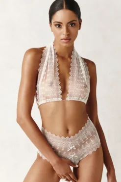 Bracli - Geneva Panty Perlenstring - Creme