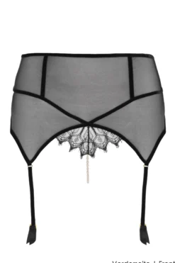 Bracli - Kyoto Strumpfhalter Perlenstring - Schwarz