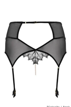 Bracli - Kyoto Strumpfhalter Perlenstring - Schwarz