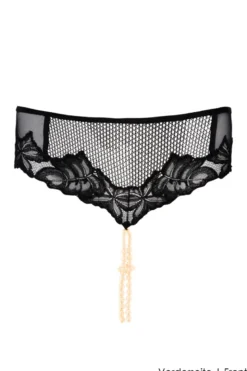 Bracli - London Brief / Perlenstring - Schwarz