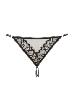 Bracli - Manhattan G String Perlenstring - Schwarz