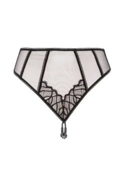 Bracli - Manhattan Taillenslip / Perlenstring - Schwarz