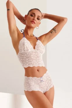 Bracli - Paris Sky Bra Bustier BH - Weiss Blau