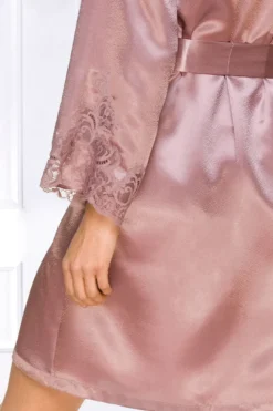 Coemi - Eline Satin Kimono - Dusty Pink