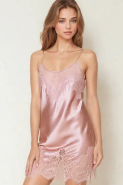 Coemi - Federica Satin Negligé - Puder