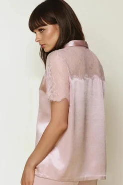 Coemi - Federica Satin Pyjama - Puder