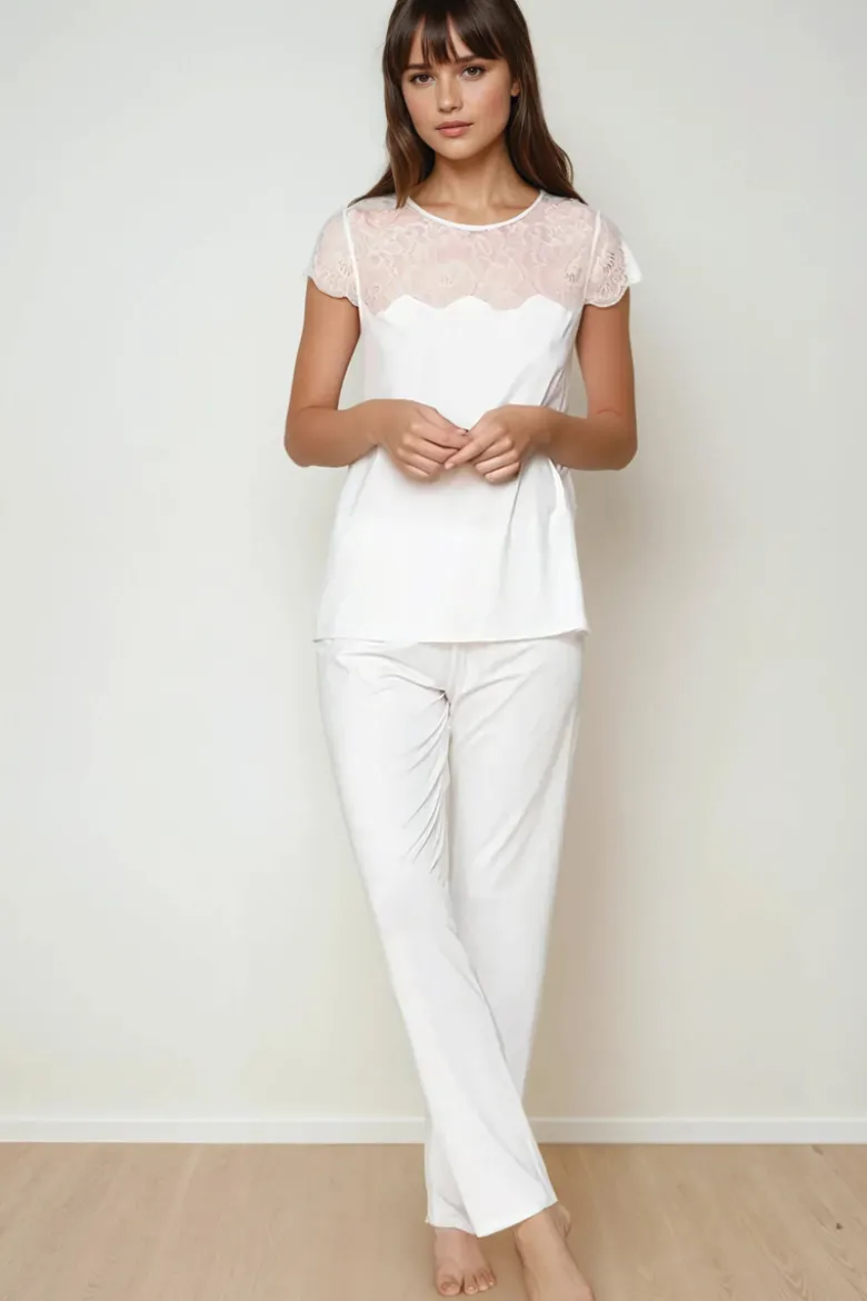 Coemi - Janel Pyjama - Champagner