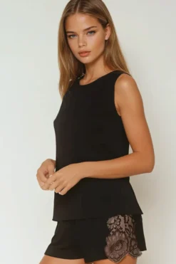 Coemi - Janel Pyjama Set - Schwarz