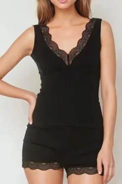 Coemi - Pamela Pyjama Set - Schwarz