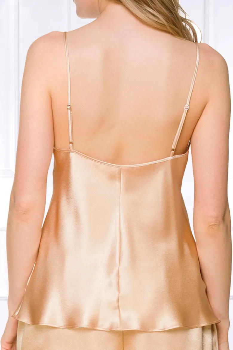 Coemi - Saia Satin Pyjama - Aprikose