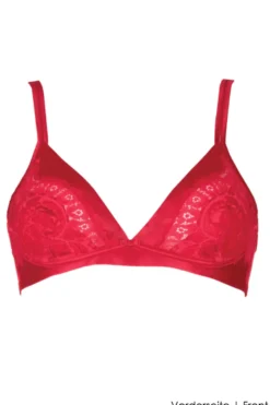 Cotton Club Seide - Triangel BH - Speciale - Rot