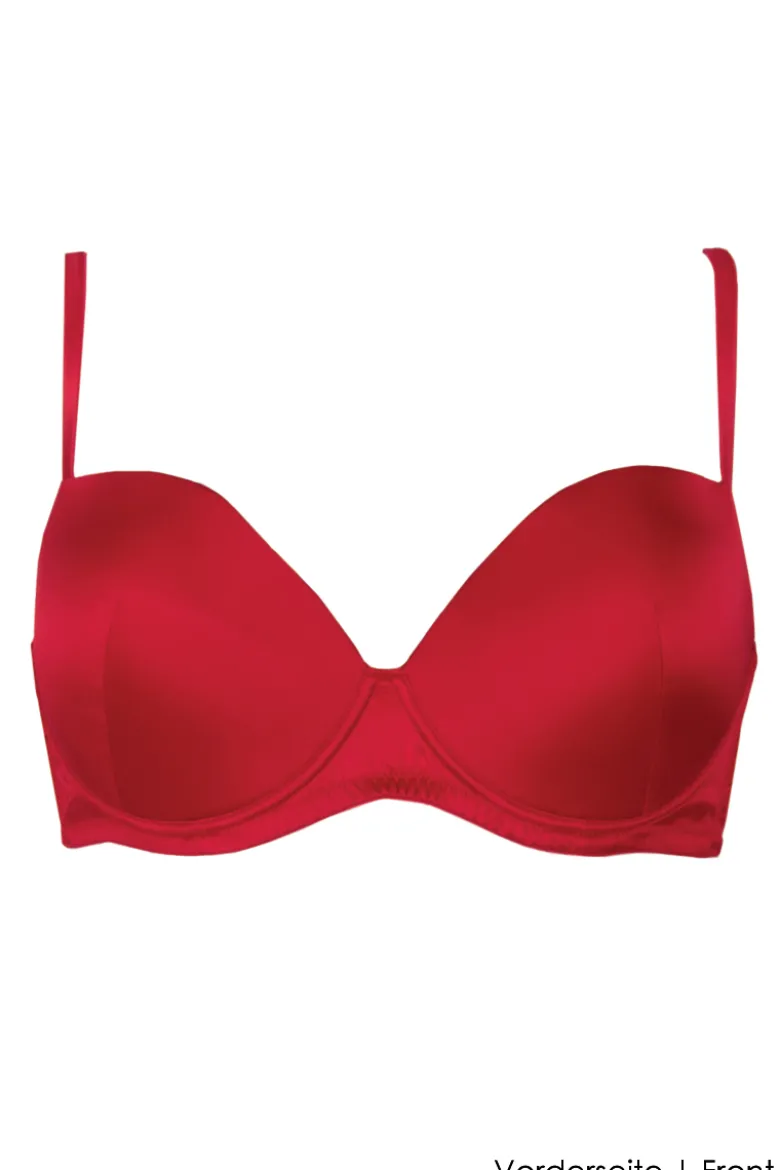 Cotton Club Seta - Push-up BH - Orgoglioso - Rot