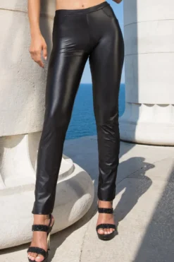 Cotton Club - Top und Leggings Set - Schwarz