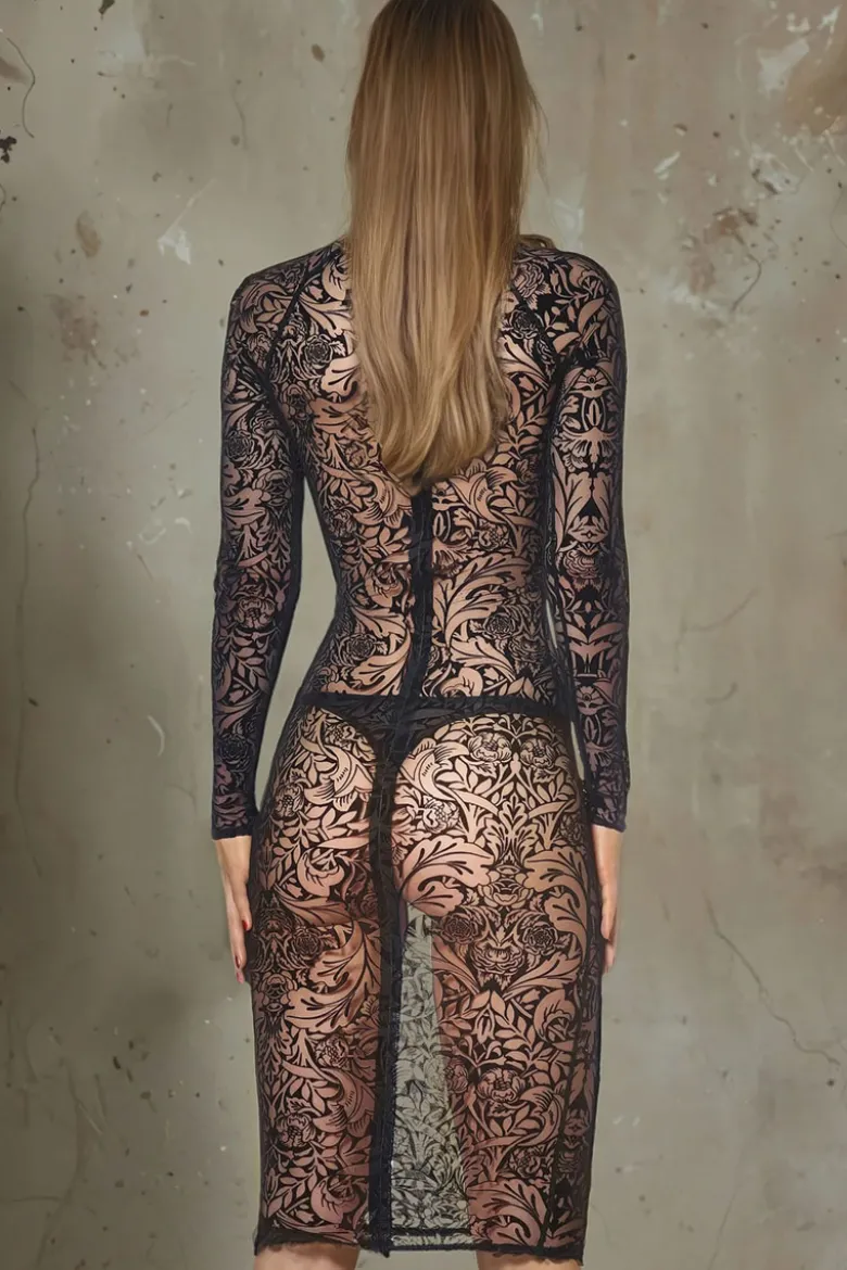 Maison Catanzaro - Azia Robe Maori - Schwarz