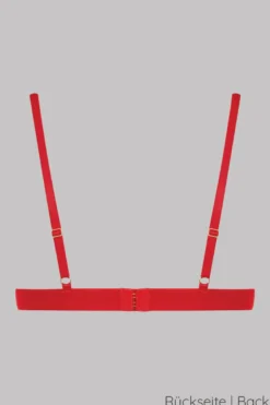 Maison Close - Accroche Coeur Triangel BH - Rot