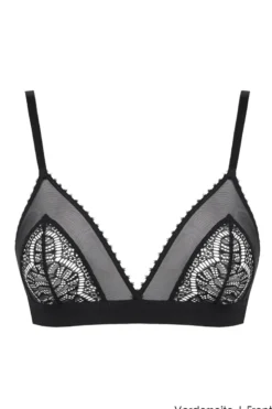 Maison Close - Accroche Coeur Triangel BH - Schwarz