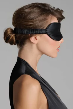Maison Close - Augenmaske Madame - Schwarze Seide