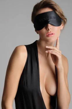Maison Close - Augenmaske Monsieur - Schwarze Seide
