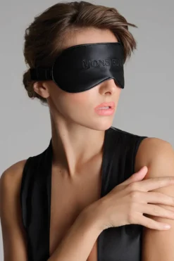 Maison Close - Augenmaske Monsieur - Schwarze Seide
