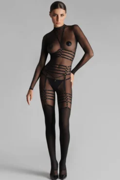 Maison Close - Chambre Noire Strapsgürtel - Schwarz