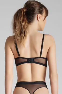 Maison Close - Corps a Corps Balconette BH - Schwarz