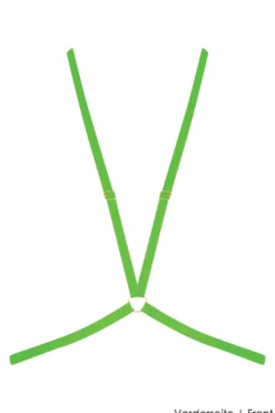 Maison Close - Corps a Corps Harness - Grün/Gold