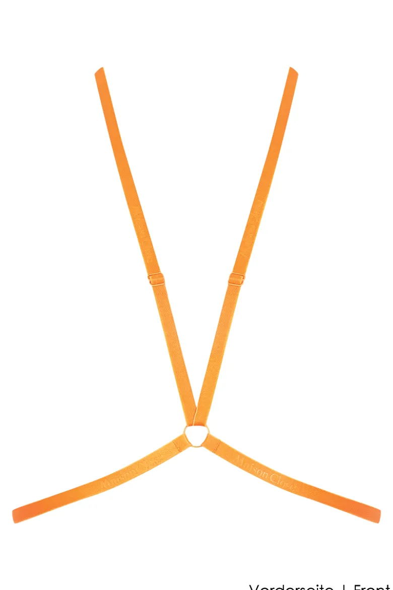 Maison Close - Corps a Corps Harness - Orange/Gold