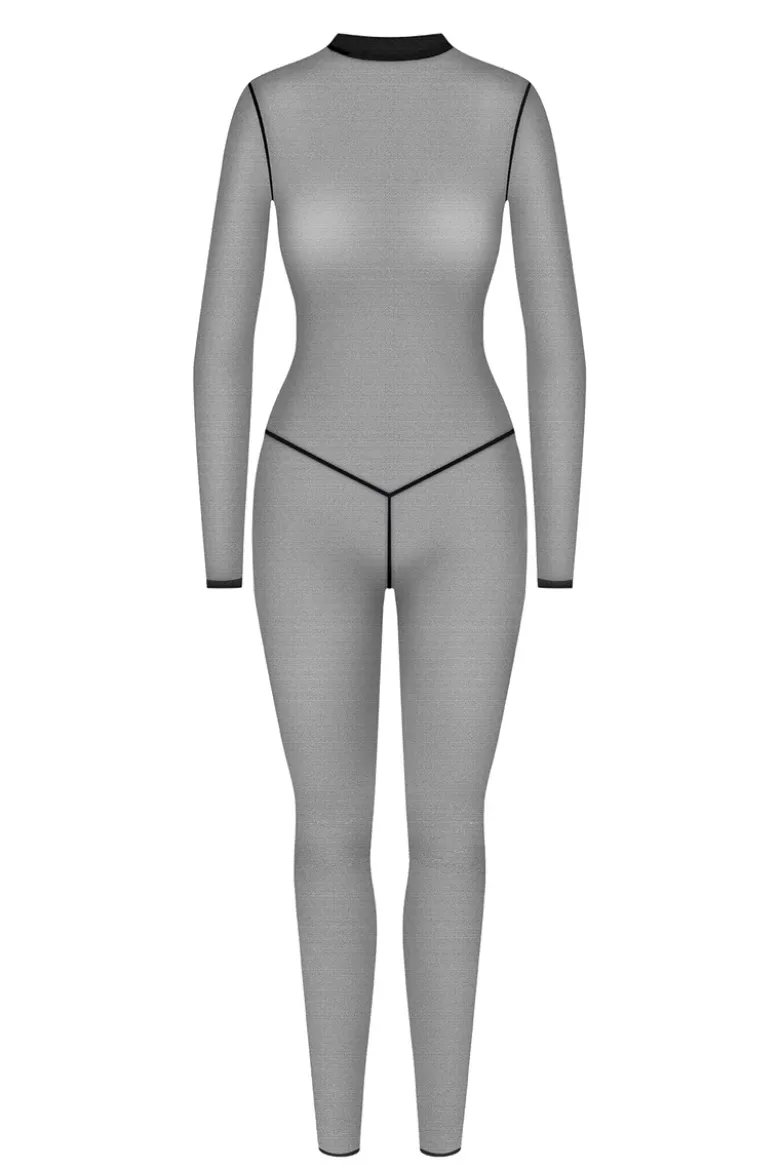 Maison Close - Corps a Corps Mesh Catsuit - Schwarz