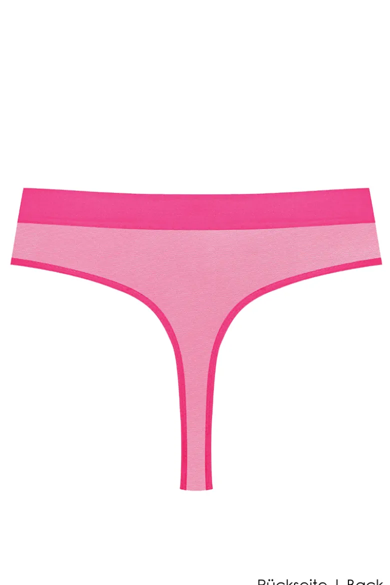 Maison Close - Corps a Corps Neon Taillenstring - Pink/Gold