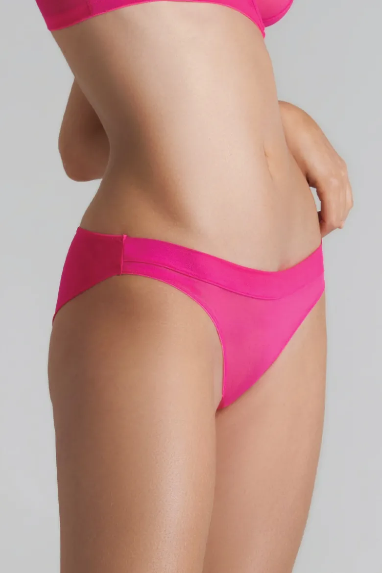 Maison Close - Corps a Corps Neon Slip - Pink/Gold