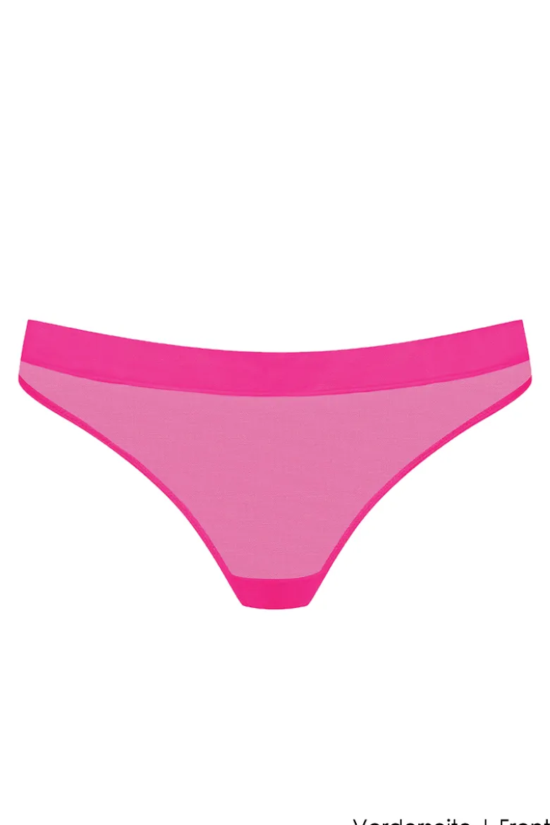 Maison Close - Corps a Corps Neon Slip - Pink/Gold