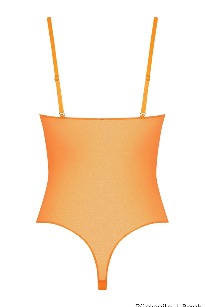 Maison Close - Corps a Corps Neon Stringbody - Orange/Gold