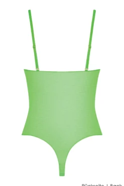 Maison Close - Corps a Corps Neon Stringbody - Grün/Gold