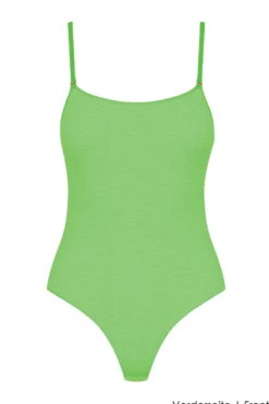 Maison Close - Corps a Corps Neon Stringbody - Grün/Gold