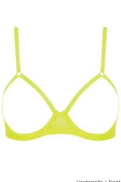 Maison Close - Corps a Corps Neon Ouvert BH - Gelb/Gold