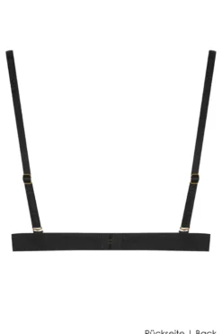 Maison Close - Corps a Corps Triangel BH - Schwarz