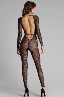 Maison Close - Flashback Catsuit - Schwarz