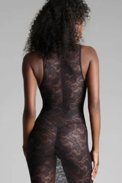 Maison Close - Flashback Midi Dress - Schwarz