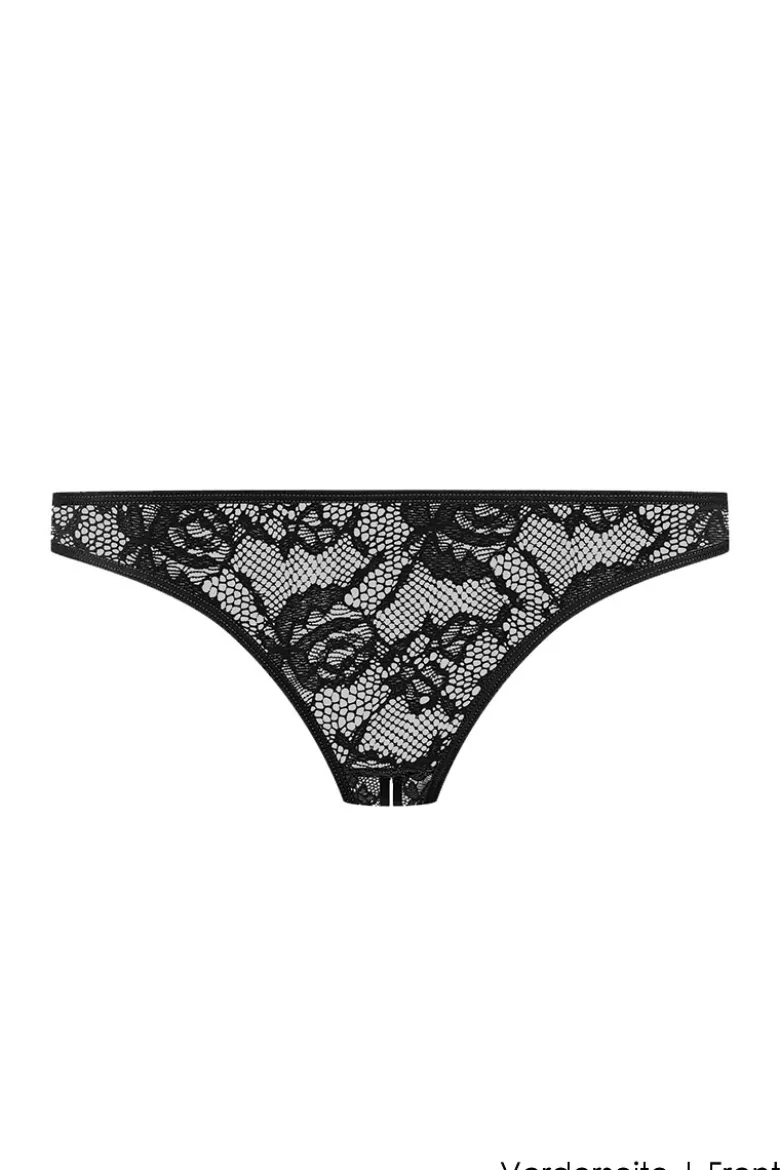 Maison Close - Flashback String Ouvert - Schwarz