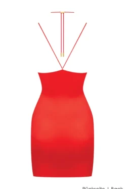 Maison Close - French Kiss Mini Dress - Rot